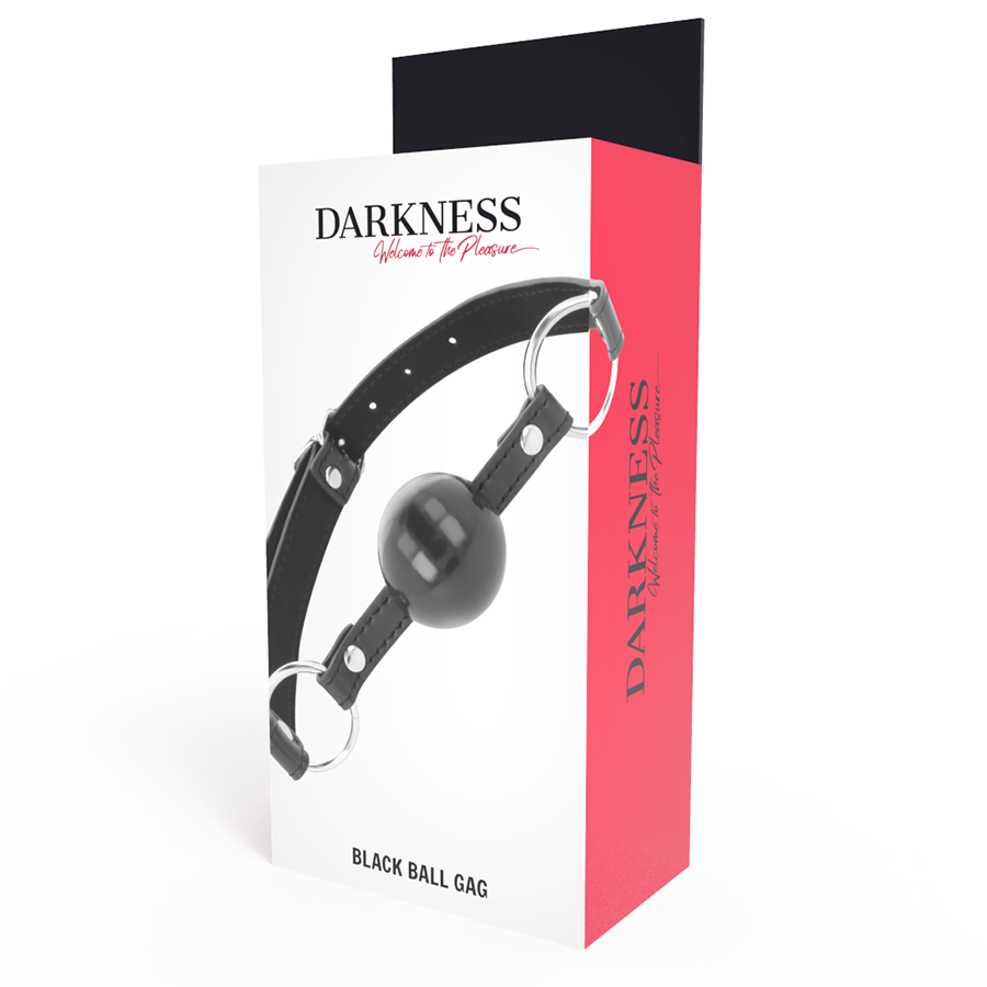 DARKNESS BALL GAG PRETO