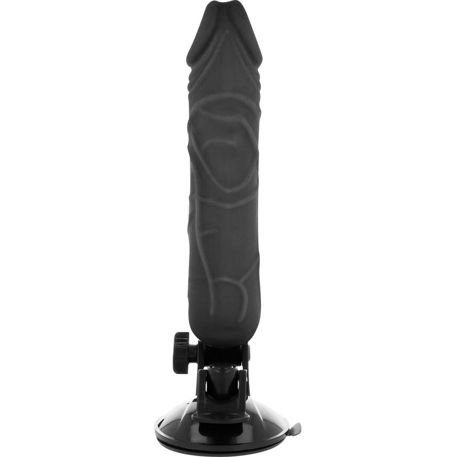 BASECOCK REALISTIC VIBRATOR REMOTE CONTROL PRETO 20 CM