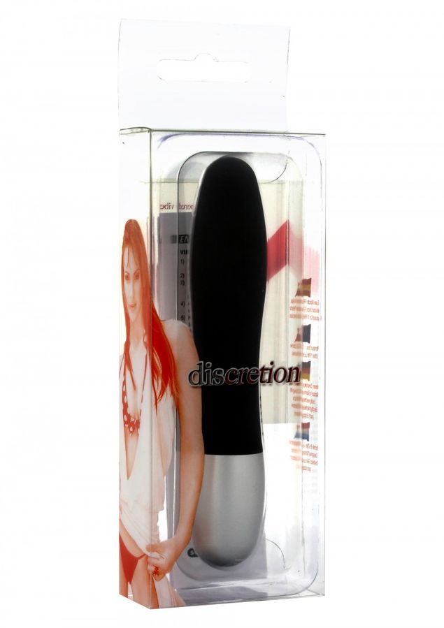 SEVENCREATIONS DISCRETION VIBRATOR BLACK