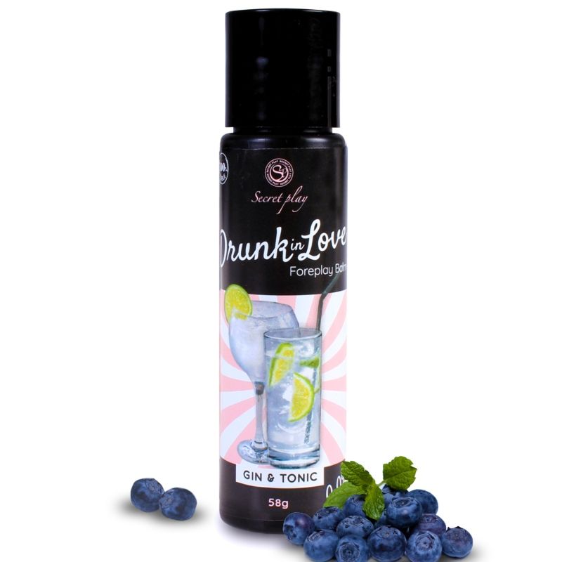 SECRET PLAY BÊBADO DE AMOR GIN TONIC LUBRICANT 60 ML