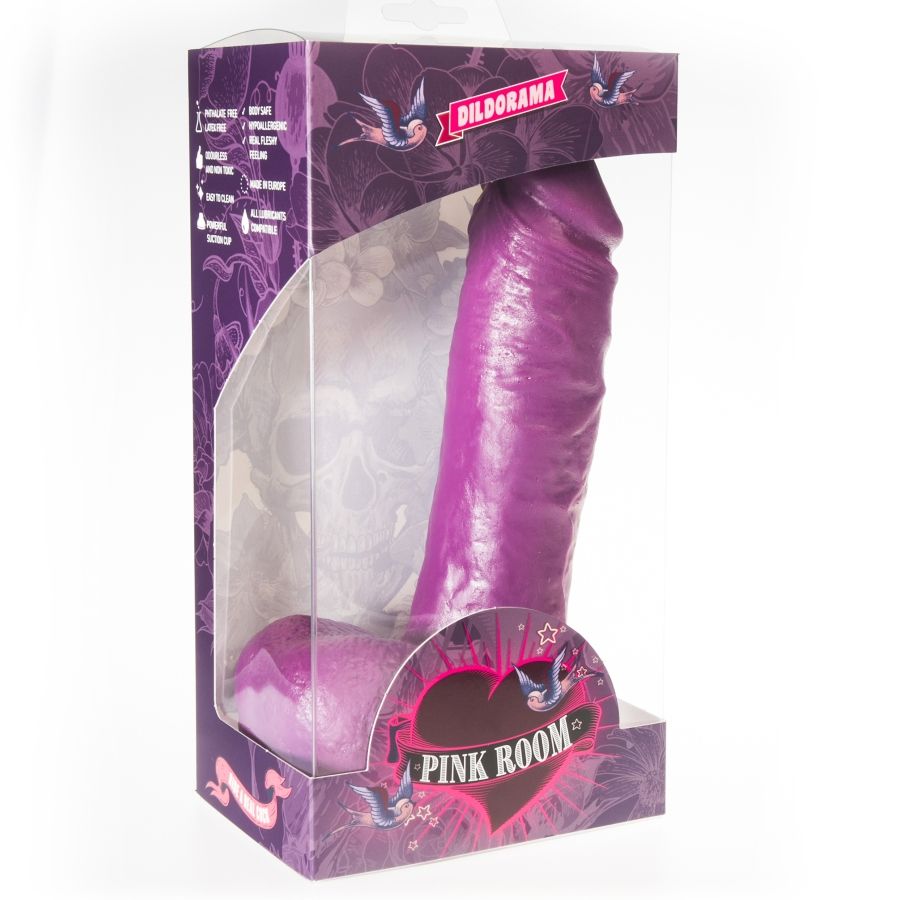 PINK ROOM ANTON REALISTIC DILDO PURPLE 21,5 CM
