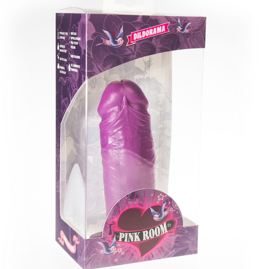 PINK ROOM DAEL REALISTIC DILDO PURPLE 18,5 CM
