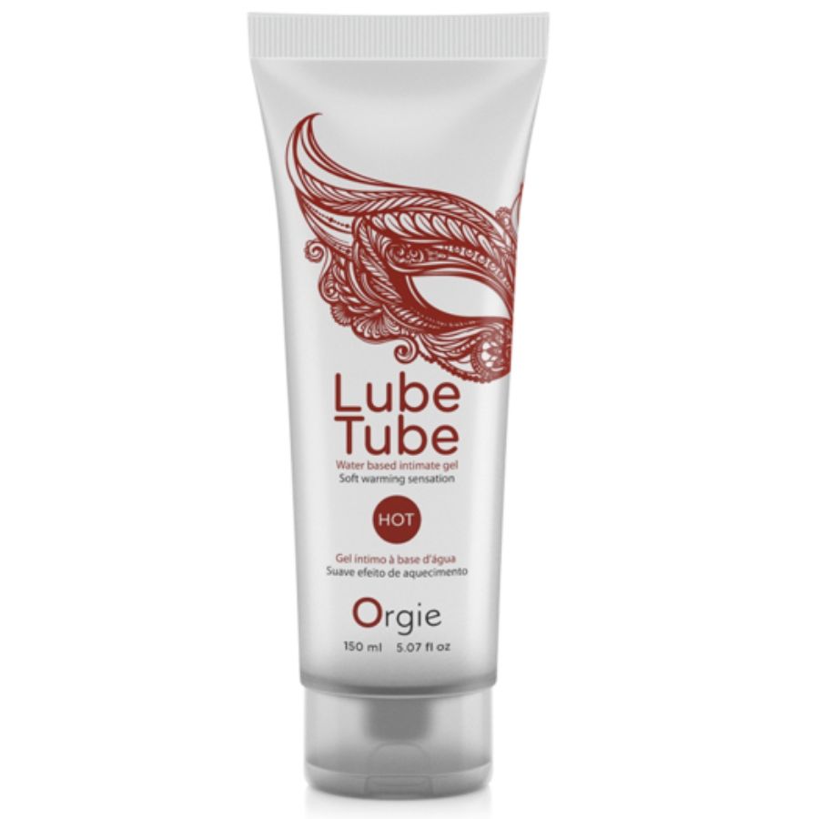 EFEITO DE AQUECIMENTO DE TUBO DE LUBRIFICANTE À BASE DE ÁGUA ORGIE 150 ML