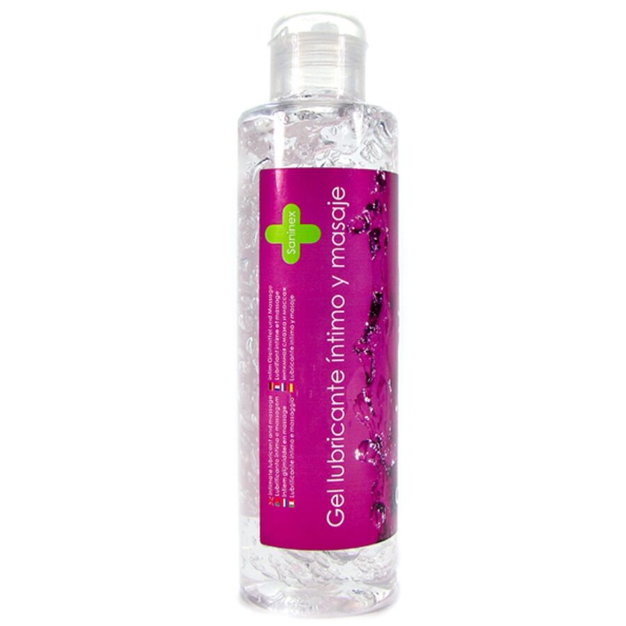 LUBRIFICANTE À BASE DE ÁGUA ANAL SANINEX 200 ML