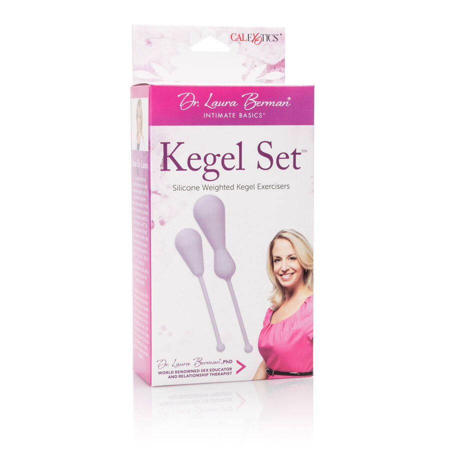 KEGEL SET SILICONE WEIGHTED KEGEL EXERCISERS – ROXO