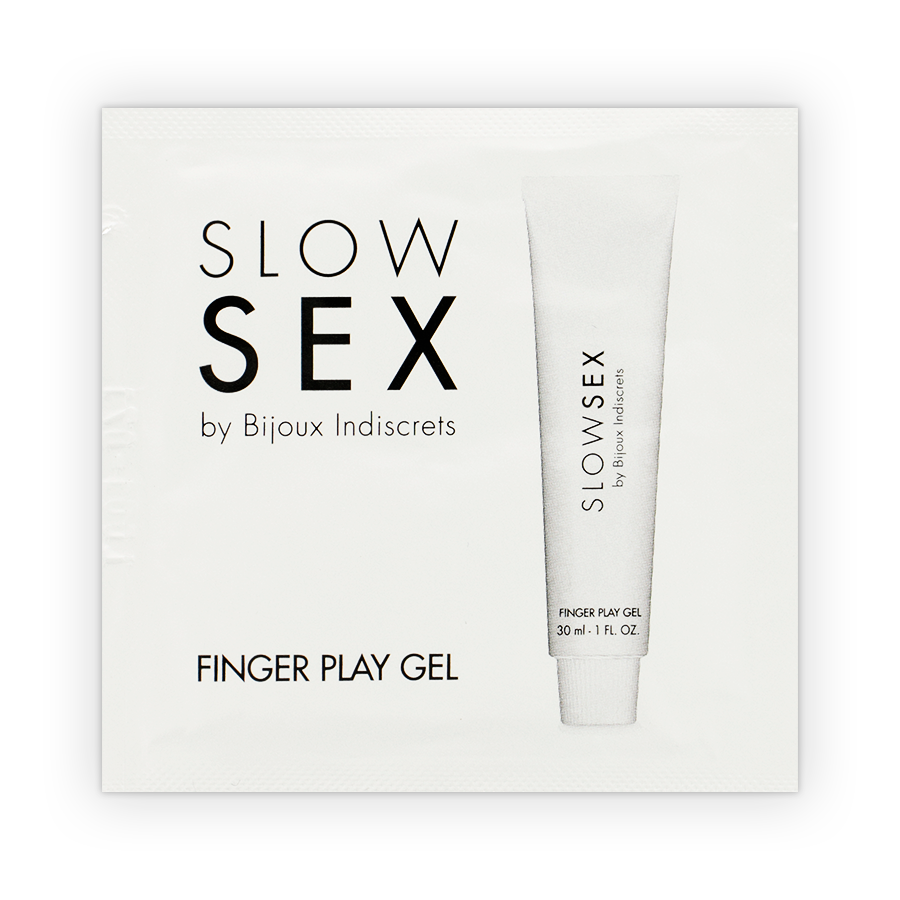 SLOW SEX FINGER PLAY GEL DOSE ÚNICA