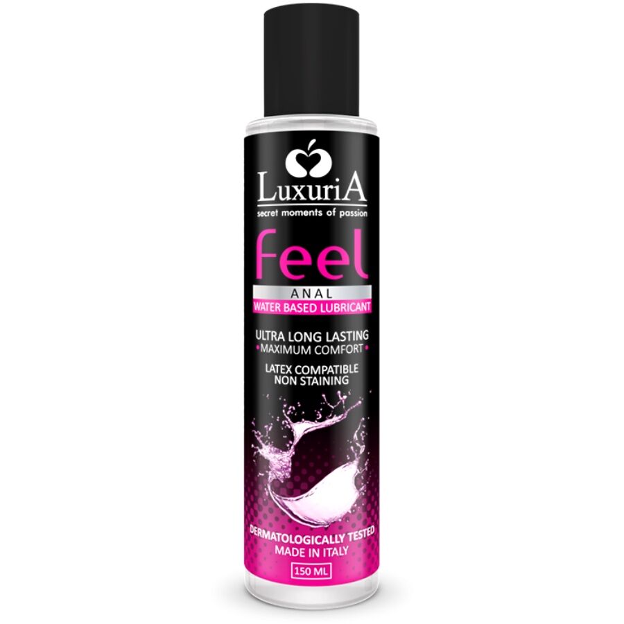 LUXURIA FEEL ANAL LUBRIFICANTE À BASE DE ÁGUA 150 ML