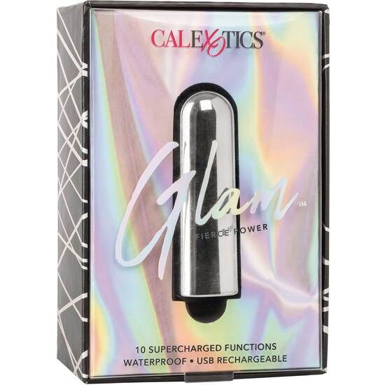 CALEX GLAM BULLET VIBRATOR SILVER