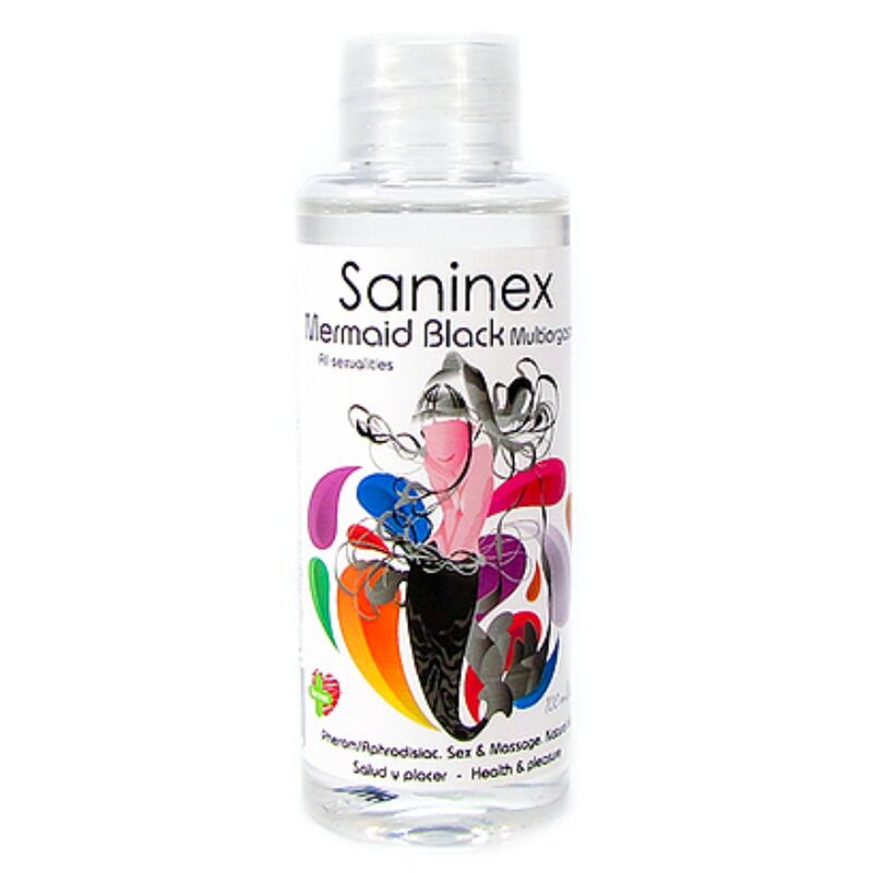 ÓLEO DE MASSAGEM DE SEREIA NEGRA SANINEX 100 ML