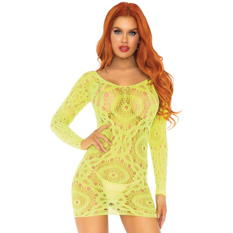 VESTIDO NEON LACE