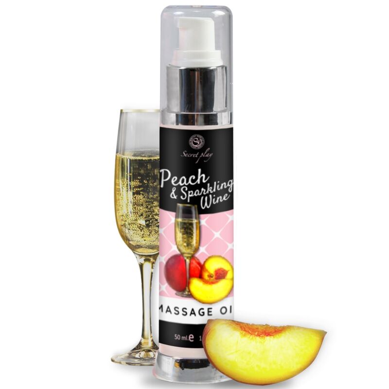 SECRETPLAY MELOCOT N  CAVA MASSAGE OIL 50 ML