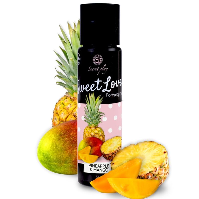 MANGA E GEL DE ABACAXI SECRETPLAY – DOCE AMOR 60 ML