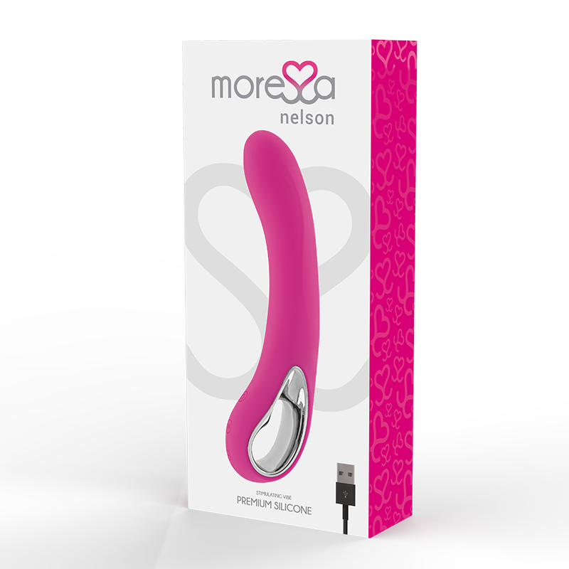 SILICONE PREMIUM MORESSA NELSON RECARREGÁVEL