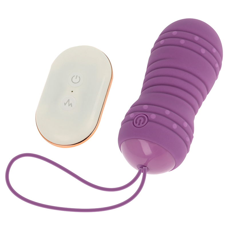 OHMAMA CONTROLE REMOTO ROTATIVO EGG 7 PADRÕES – ROXO