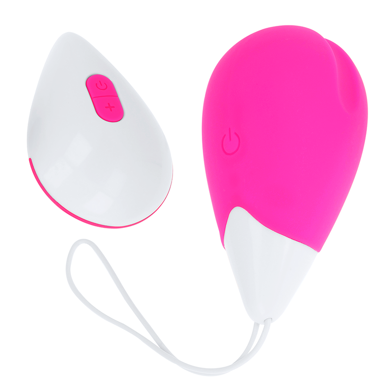 OH MAMA HUEVO VIBRADOR 10 MODOS – ROSA Y BLANCO