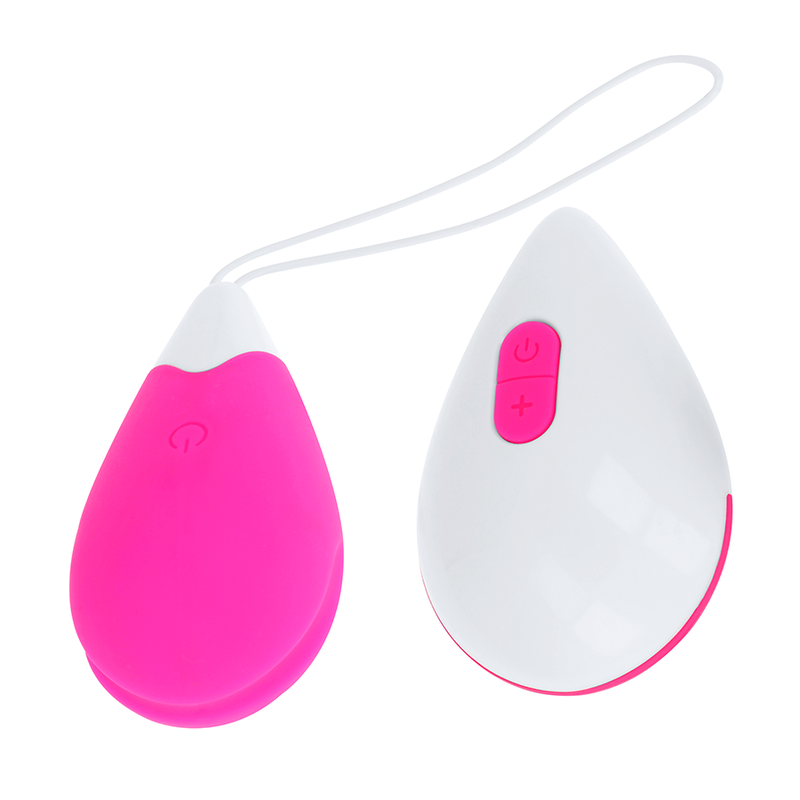 OH MAMA HUEVO VIBRADOR 10 MODOS – ROSA Y BLANCO