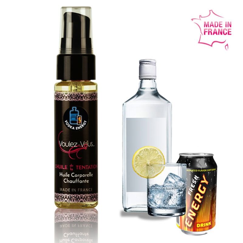 VOULEZ-VOUS – ACEITE EFECTO CALOR – VODKA RED BULL 35 ML