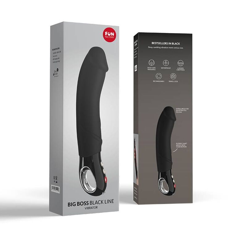 FUN FACTORY – BIG BOSS VIBRATOR BLACK LINE