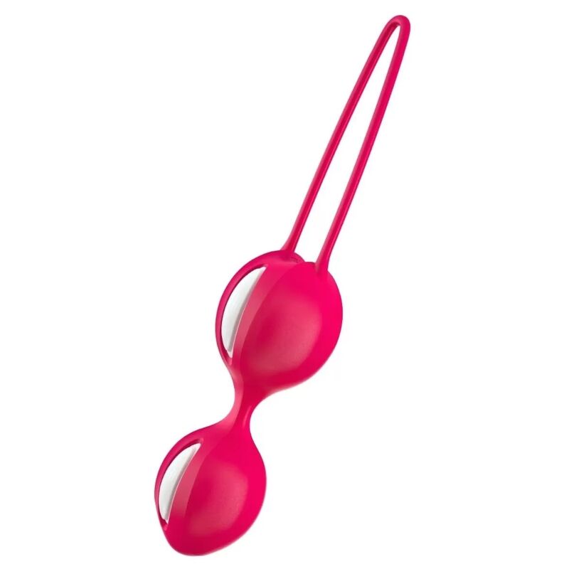 FUN FACTORY – SMARTBALLS DUO WHITE/INDIA RED