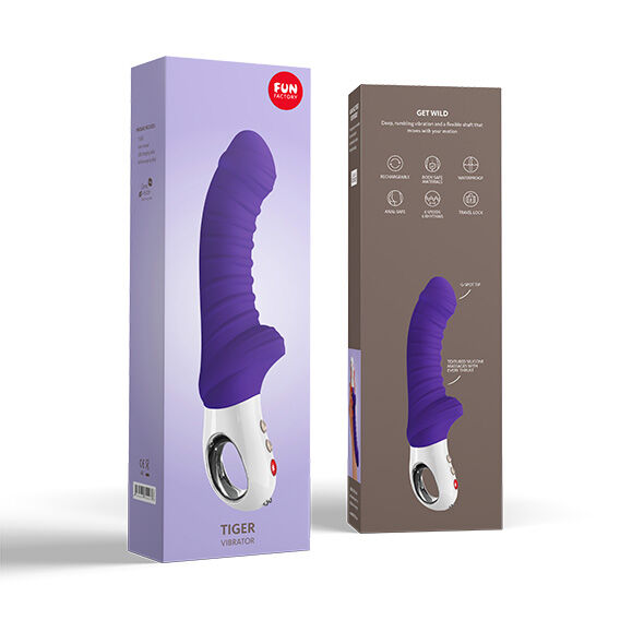 FUN FACTORY – TIGER G5 VIBRATOR VIOLET