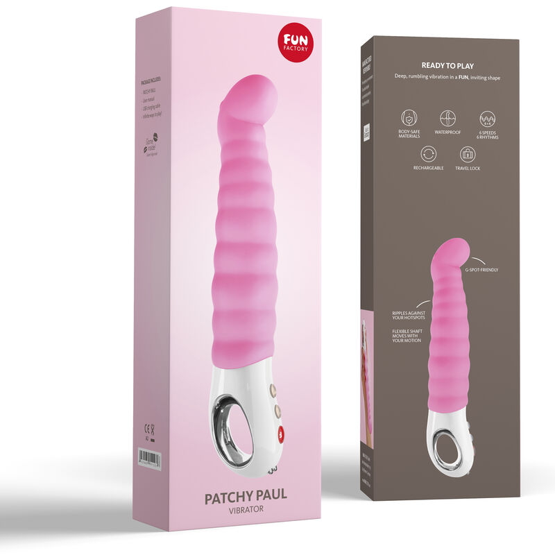 FUN FACTORY – PATCHY PAUL G5 G-SPOT VIBRATOR CANDY ROSE
