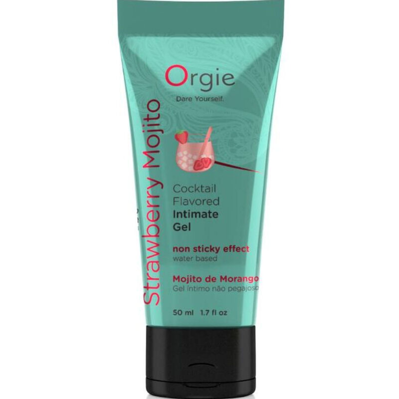 ORGIE – LUBE TUBE COCKTAIL MORANGO MOJITO 50 ML
