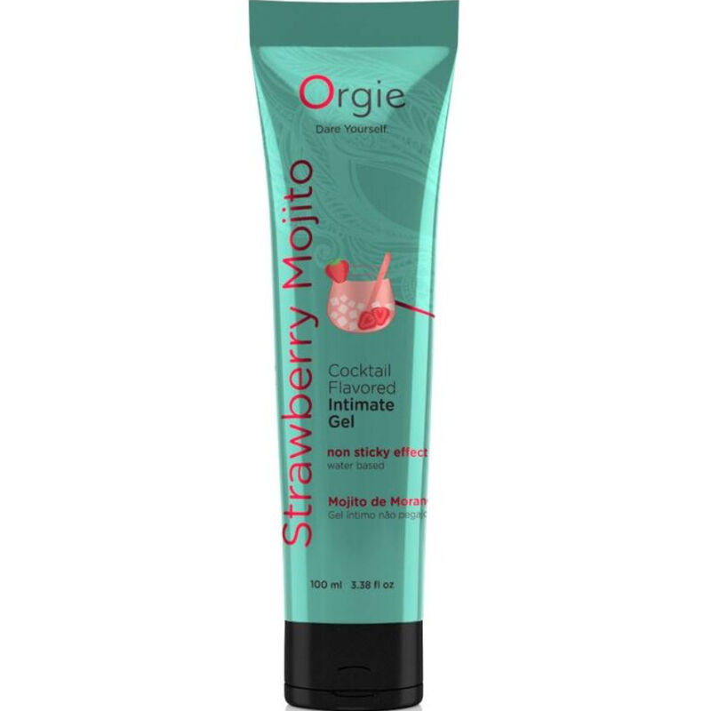 ORGIE- LUBE TUBE COCKTAIL MORANGO MOJITO 100 ML