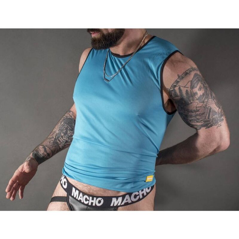 MACHO BLUE T-SHIRT S/M