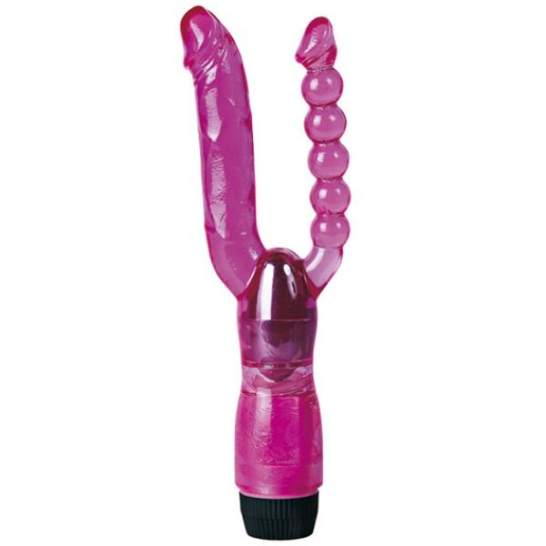 SEVENCREATIONS XCEL DOUBLE VIBRATOR PURPLE