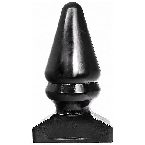 ALL BLACK PLUGUE ANAL TODO PRETO 28,5 CM