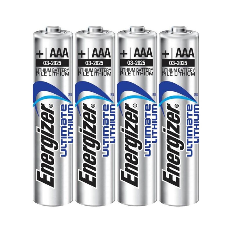 ENERGIZADOR ULTIMATE LITHIUM LITHIUM BATTERY AAA L92 LR03 1,5V BLISTER * 4