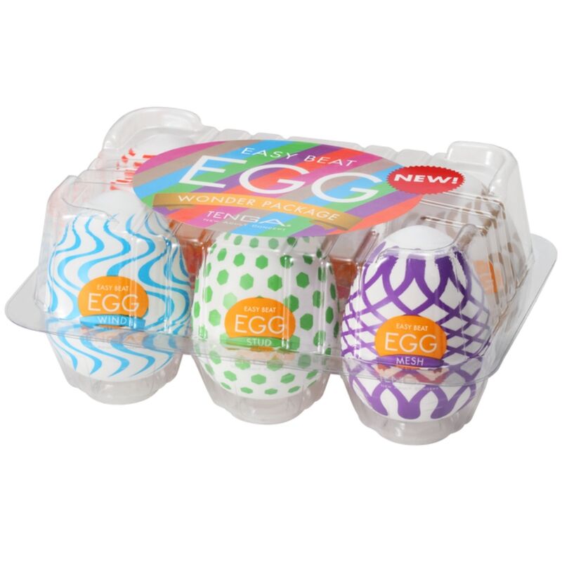 TENGA WONDER 6 PACOTES DE OVOS STROKER