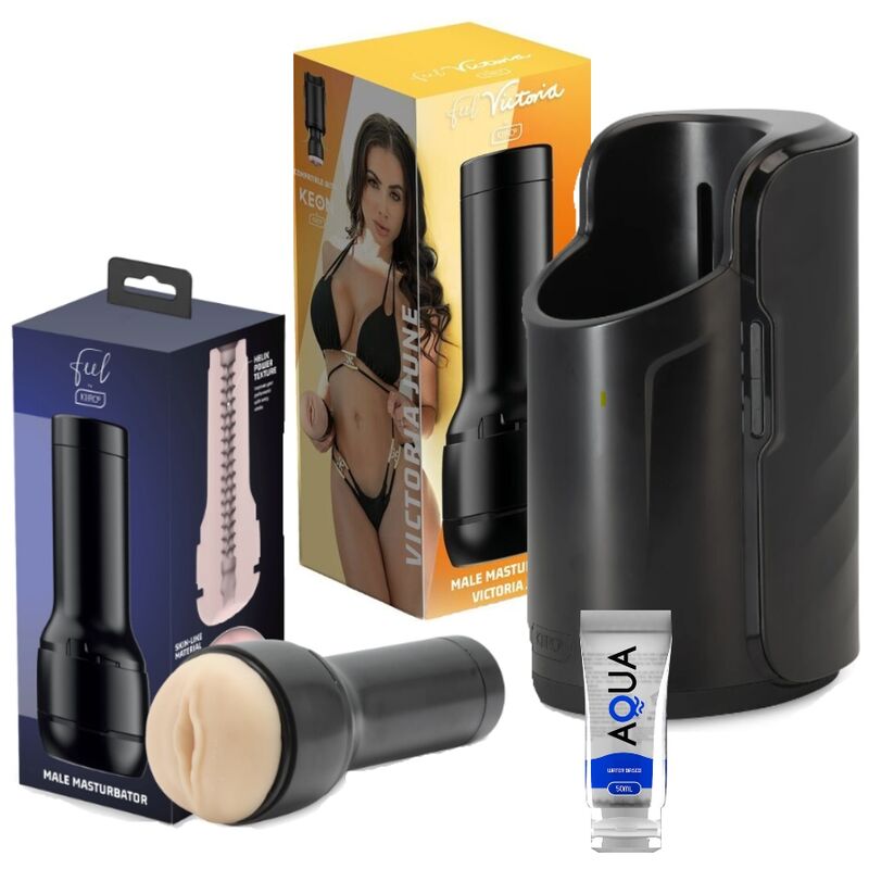 KIIROO PACK KEON + FEEL VICTORIA JUNHO + FEEL STROKER + AQUA QUALITY 50 ML