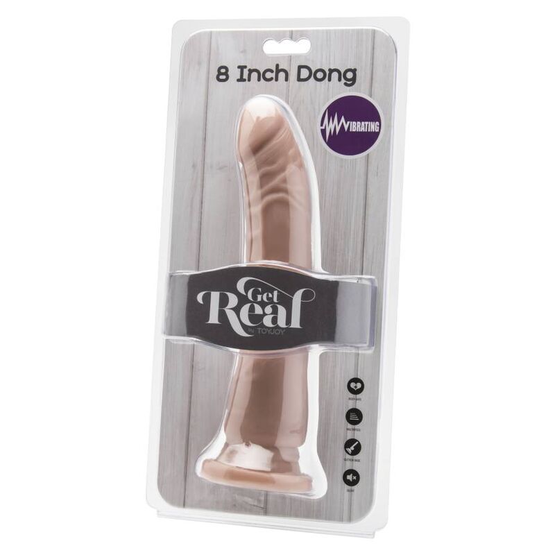 Caia na Real – DONG 20,5 CM VIBRATING SKIN