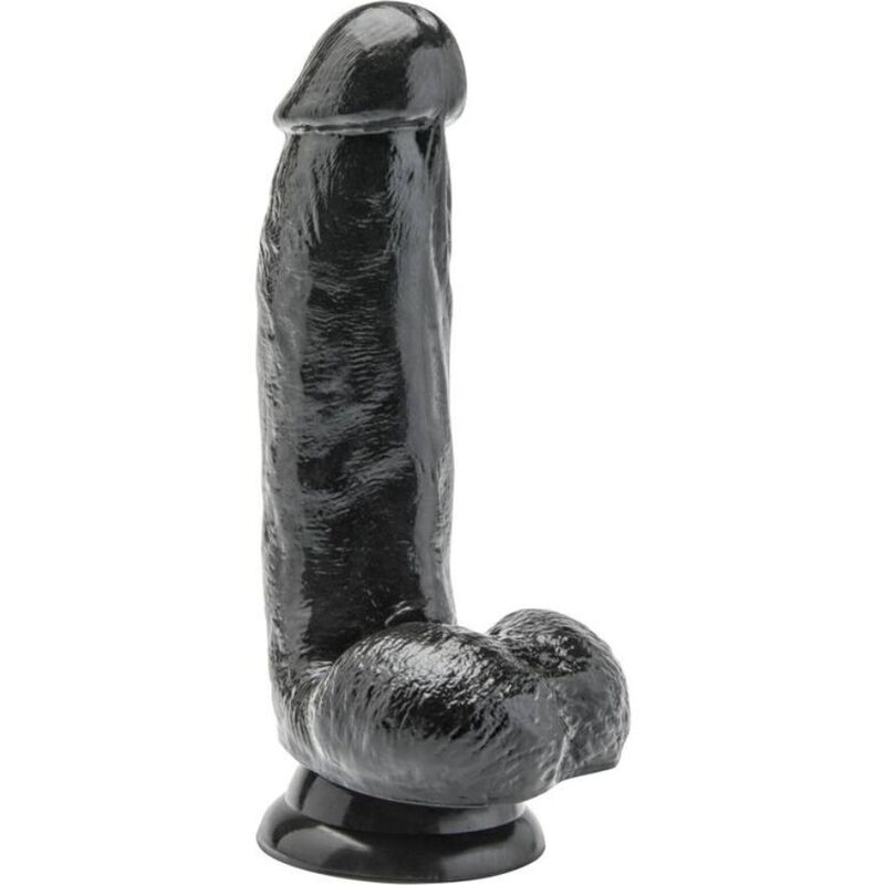 CAIA NA REAL – DILDO 12 CM COM BOLAS PRETAS