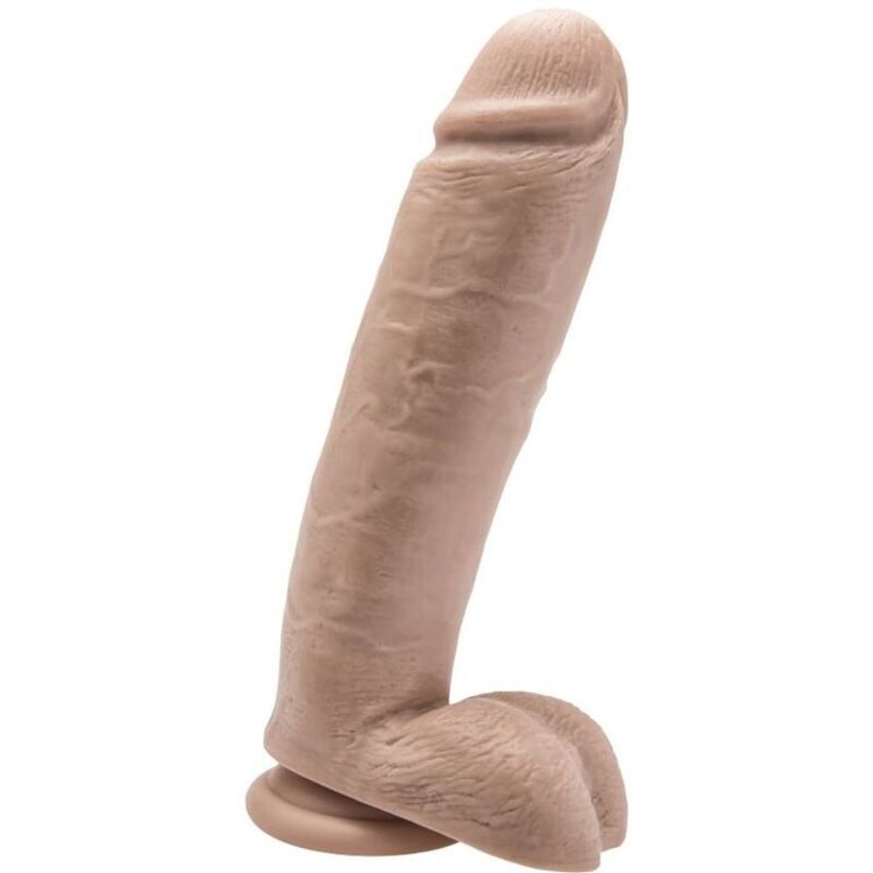 CAIA NA REAL – DILDO 25,5 CM COM PELE DE BOLAS