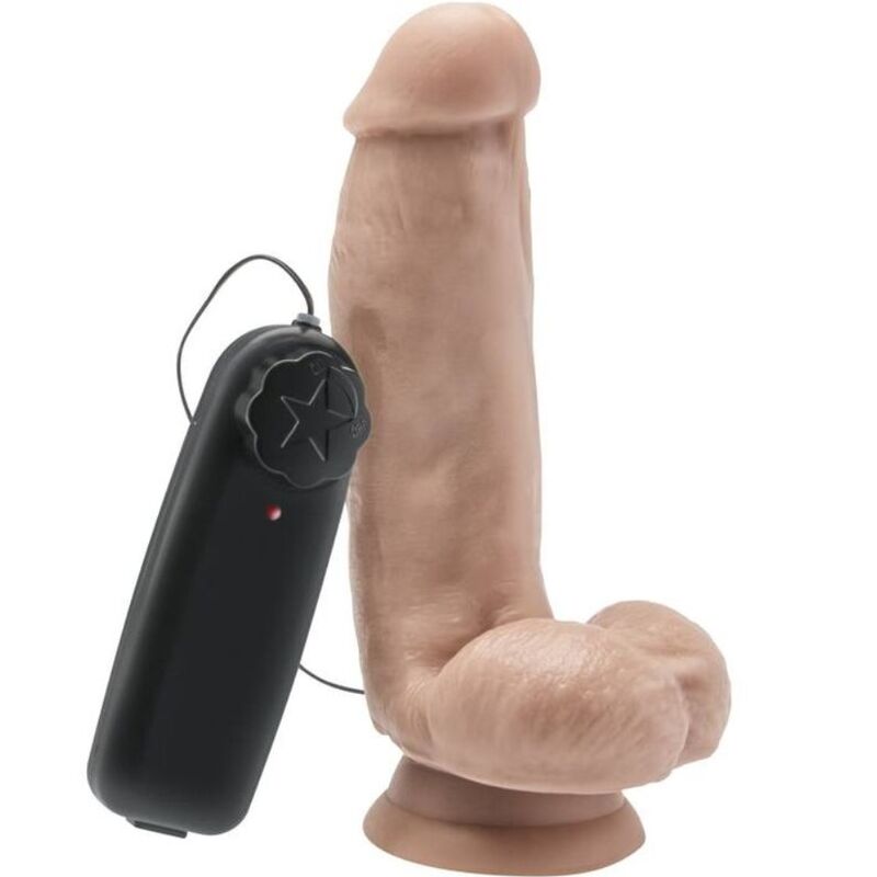 CAIA NA REAL – DILDO 12 CM COM PELE VIBRADOR DE BOLAS