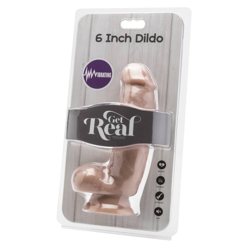 CAIA NA REAL – DILDO 12 CM COM PELE VIBRADOR DE BOLAS