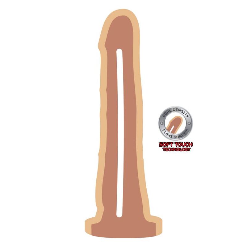 CAIA NA REAL – DUPLA DENSIDADE DONG 19 CM SKIN