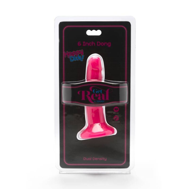 Caia na Real – HAPPY DICKS DONG 12 CM ROSA
