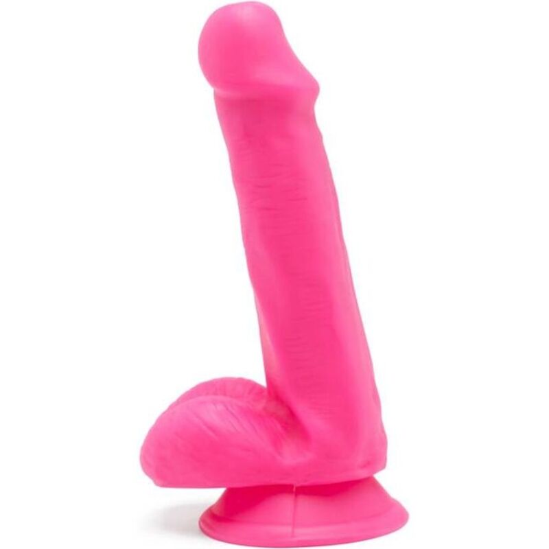 Caia na Real – HAPPY DICKS DILDO BOLAS DE 12 CM ROSA