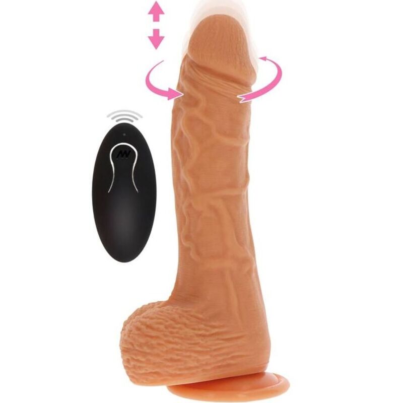 CAIA NA REAL – CIMA E BAIXO ROTATIVO VIBR DILDO SKIN