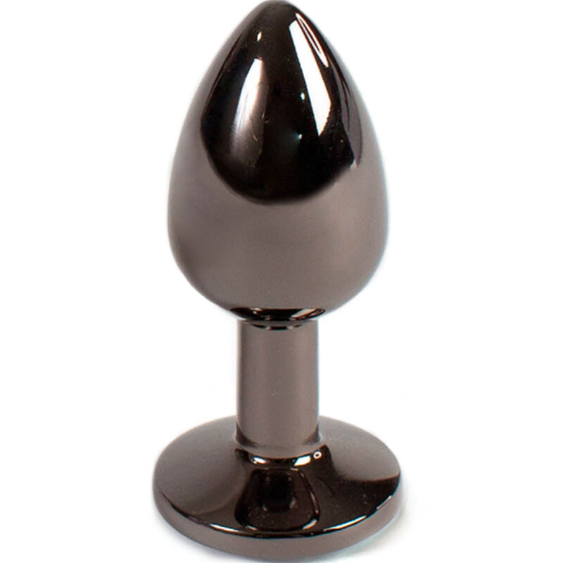SECRET PLAY – BUTT PLUG DE GUNMETAL TAMANHO PEQUENO 7 CM