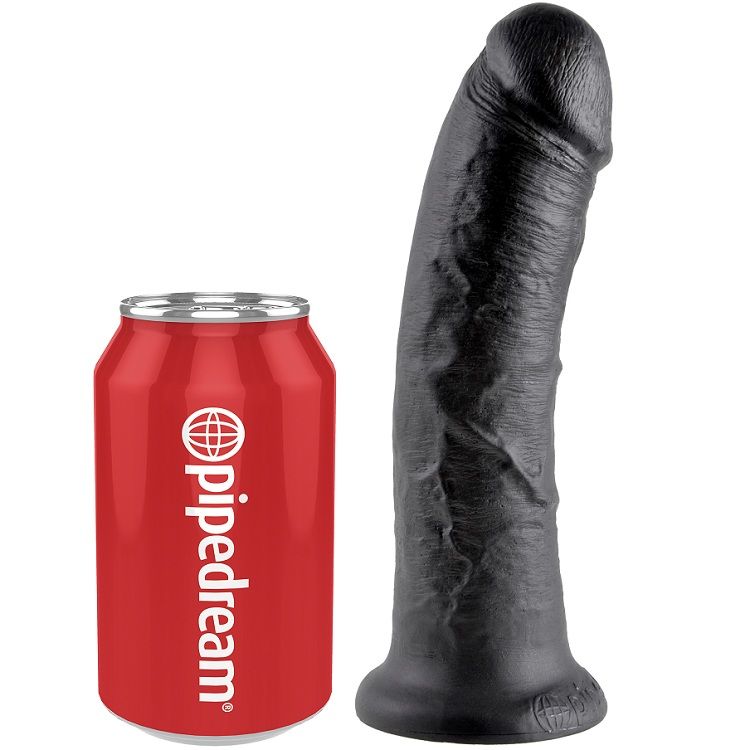 KING COCK 8″ PENE NEGRO 20.3 CM