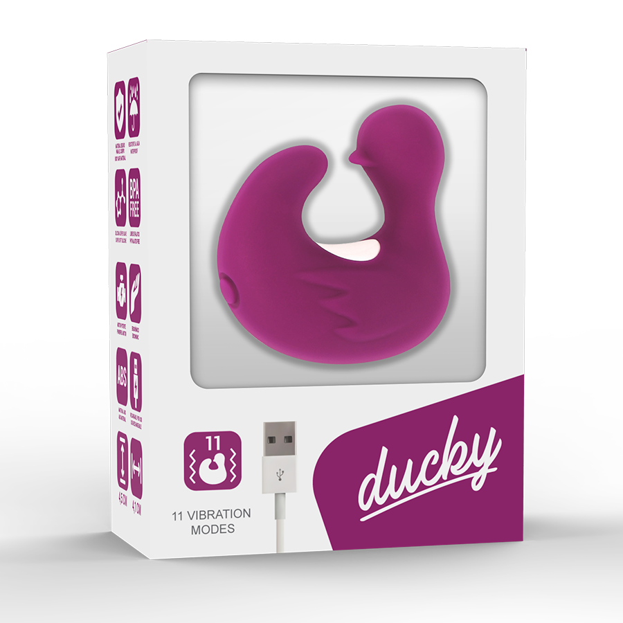 COVERME VIBRATOR DUCKYMANIA PURPLE